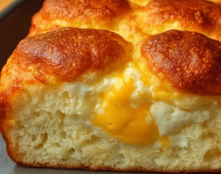 Cheese Egg Cloud Keto Bread - a fluffy low-carb bread alternative
