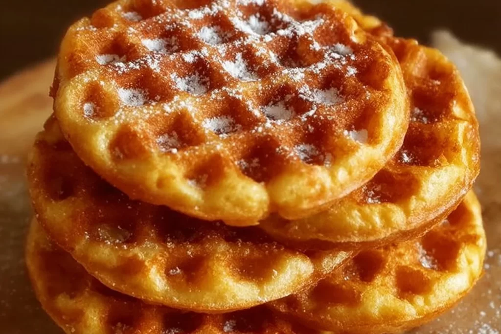 Delicious Keto Donut Chaffles on a plate, perfect for low-carb diets.