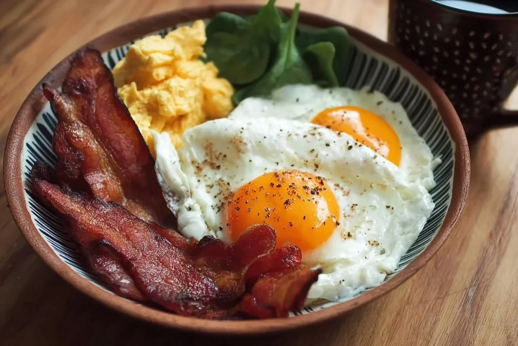 Delicious high-protein low-carb breakfast options