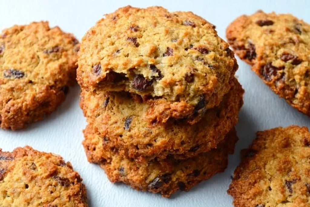 Keto Breakfast Cookies on a plate, perfect for a low-carb morning snack.