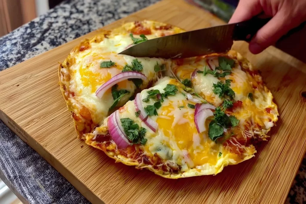 Delicious Keto Quiche with spinach and cheese, ideal for low-carb diets.