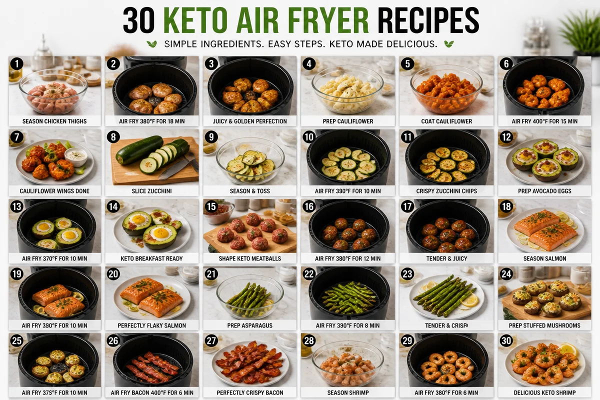 Keto Air Fryer Recipes
