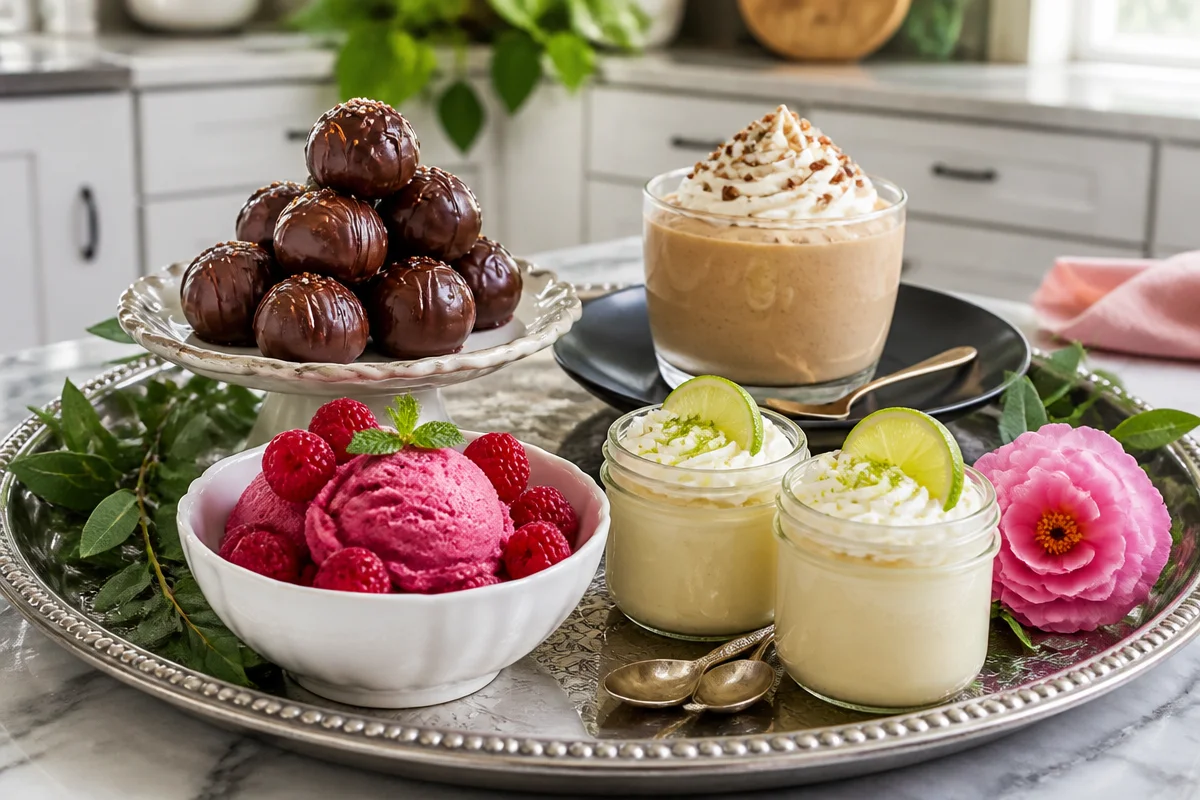 NO-bake keto desserts