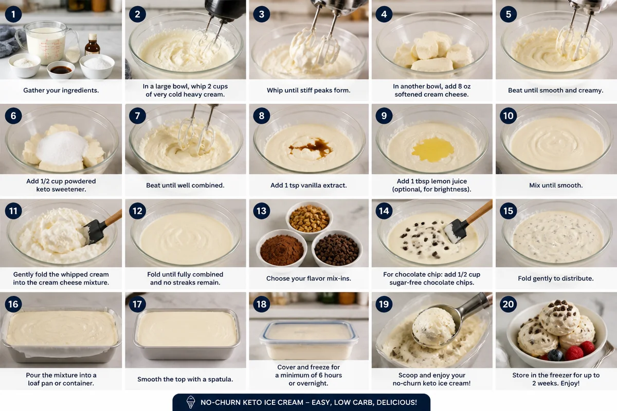 Top 6 "No-Churn" Keto Ice Cream Recipes to Beat the July Heat