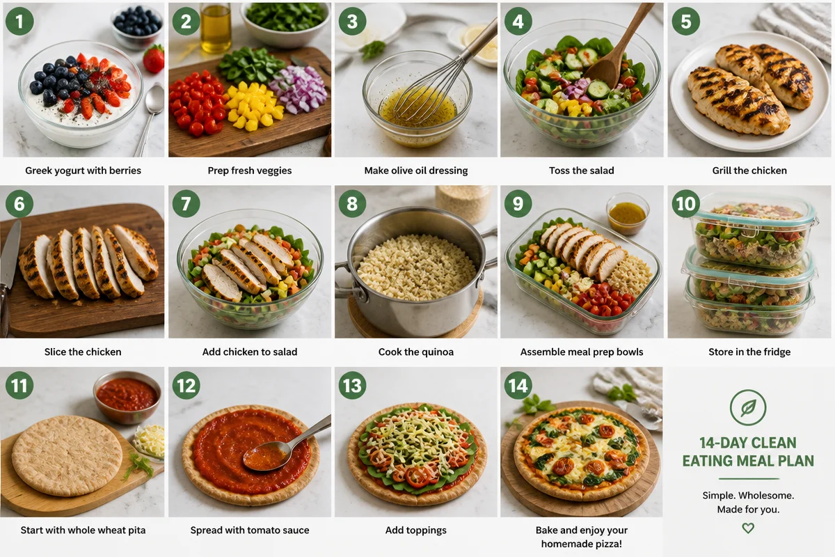 14-Day Clean Eating Meal Plan