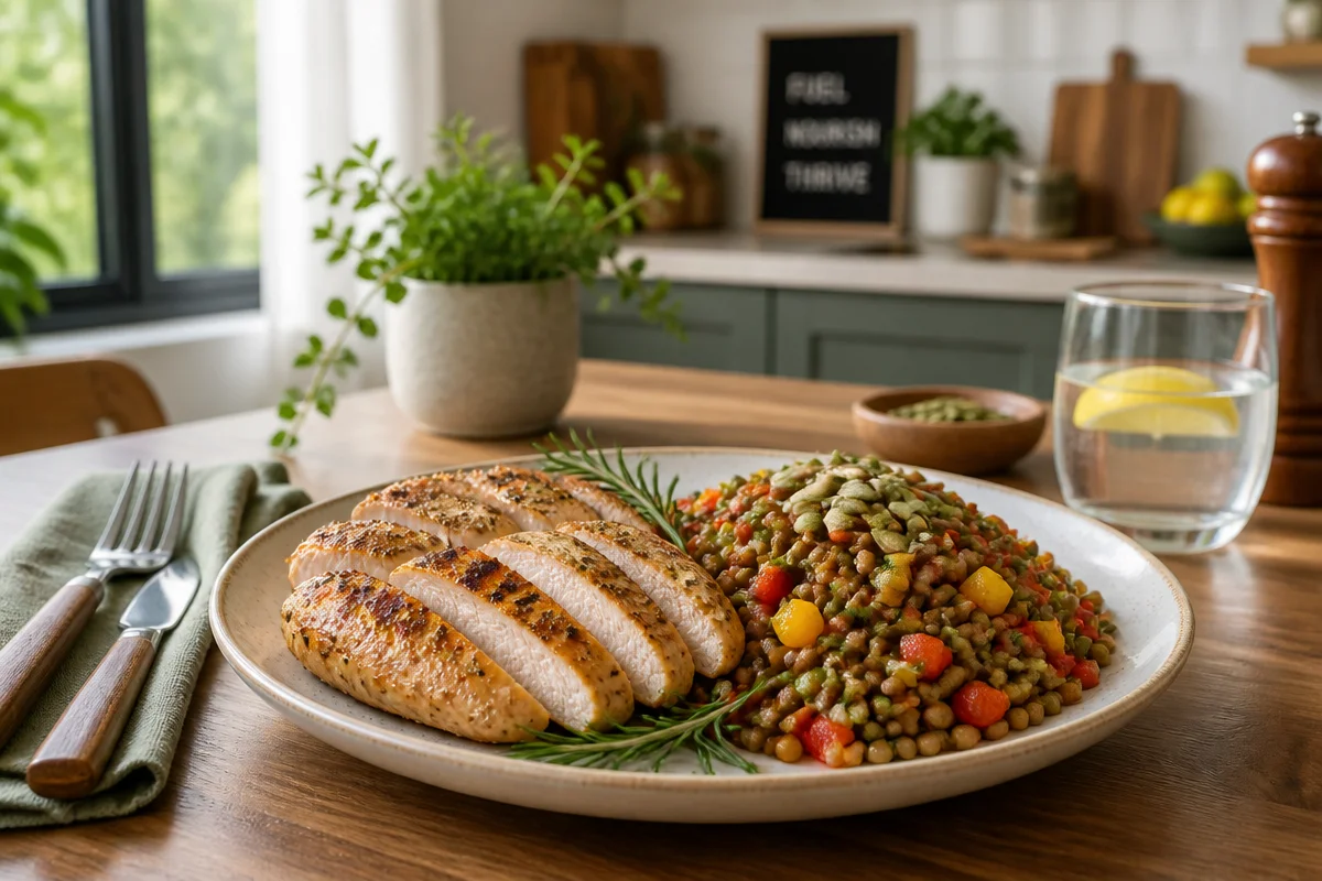 Healthy High Protein Meal Plan for Women