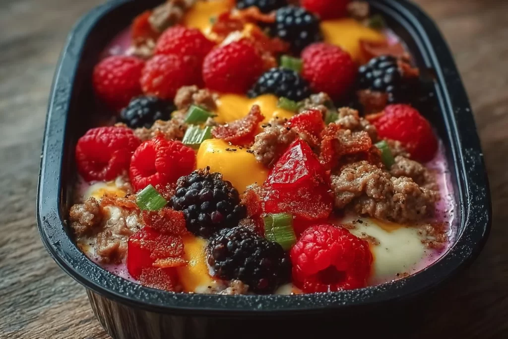 Delicious high protein breakfast bowls, perfect for meal prep and freezer storage.